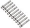 GALPADA 10Pcs Stainless Steel Expansion Bolts for Pool Safety Covers Heavy Duty Nut Expansion Screws for Home Repair and Decoration Sleeve Anchors