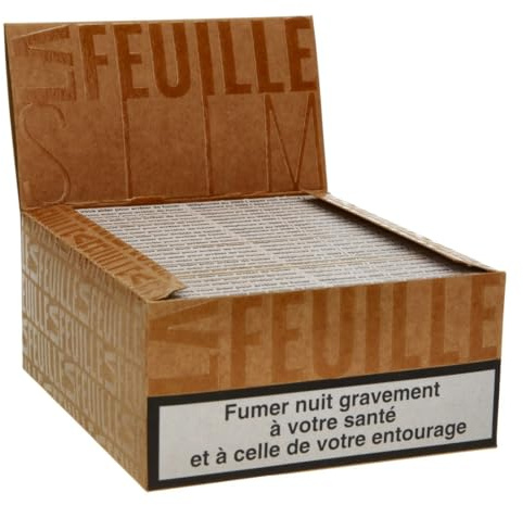 LA FEUILLE Icke-vit SLIM X50 - utan nikotin och tobak