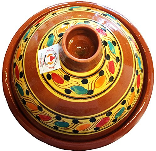 marocstore, pentola ideale per cucinare il piatto tipico marocchino tajine, con diametro di 30 cm, per 4-5 persone