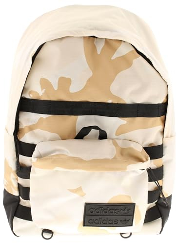 Adidas RYV AOP BACKPK Sports Backpack, Unisex, Cream White/Beige Tone/Black, NS