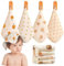 Caiery 8pcs Baby Musselin Waschlappen, Baby Badetücher/Weiche Neugeborene Baby Gesichtstücher, Mehrzweck-natürliche Baumwolle Baby Wipes 30cm*30cm