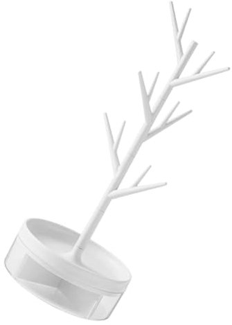 WESIEVYA Porta Gioiello Forma Di Albero Espositore Per Collane e Orecchini Organizzatore Da Appendere Per Anelli e Braccialetti Design Elegante Per Proteggere Accessori
