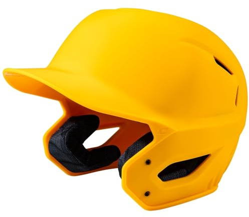 Champro HXE Matte Baseball Batting Helmet, Large, Gold