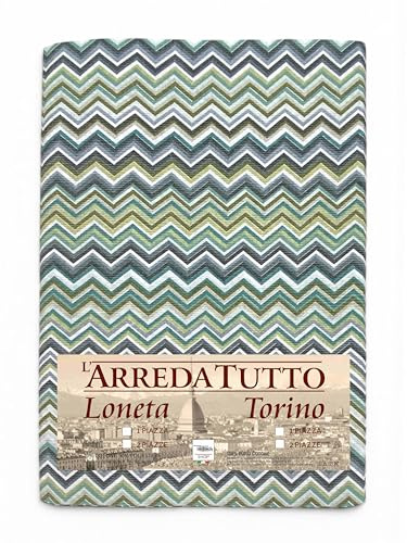 Tex family Tela decorativa cubretodo grande foulard cubresofá tejido Beatrice verde – 1 plaza