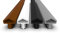 Türdichtung Braun 5m - 4mm Nutbreite / 7mm Nuttiefe / 12mm Falz - Antidehnungsfaden Haustürdichtung Türanschlagdichtung Zimmertürdichtung (braun 5m)