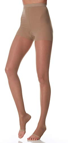 Scudotex Panty 70 Denier Open Punta Abierta Color Nature Talla 2-1 unidad