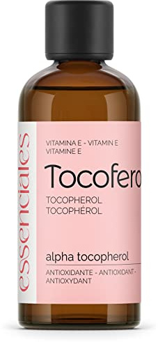 Essenciales - Vitamina E 100% Natural - Tocoferol de la máxima calidad y pureza - 100 ml