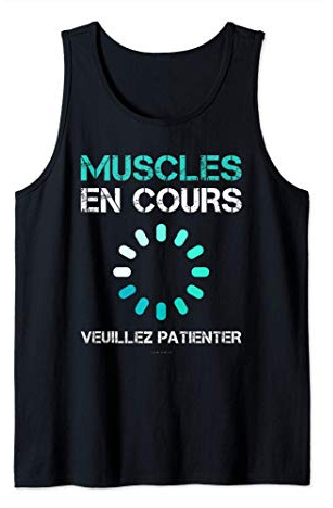 Homme Débardeur Homme Sport Humour Fitness Muscles en Cours Débardeur