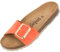 Palado Pantoletten Damen Malta EGS Haze – elegante Sandalen Made in Spain - bequeme Hausschuhe mit Kork-Fußbett - modische Sommerschuhe Orange UK9 - EU42