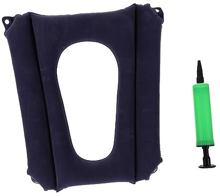 Baluue Hollow Air Aufblasbares Sitzkissen Komfortables Kissen Für Bett Büro Atmungsaktives Leichtes Design Mit Einstellbarer Luftfüllung Einfach Zu Reinigen Für Reisen Und Zuhause