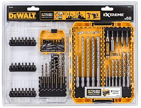 DT70760 Mixed Drill & Bit Set, 68 Piece