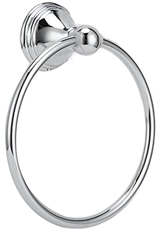 Handtuchring Handtuchhalter Handtuchhalter Retro-Stil Badezimmer Hardware Rack(893 Chrom Handtuchring)