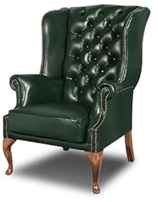 Chesterfield Sessel Cathedral | 2 bis 4 Wochen Lieferzeit (Cloudy Grün)