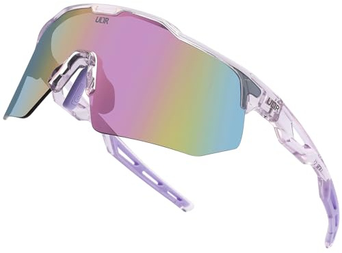 ULTR Lunettes de sport AERO, lunettes de soleil pour homme et femme, cadre TR90, pour le sport comme le cyclisme, lunettes de soleil de sport, lunettes de vélo, lunettes de sport pour la conduite, la