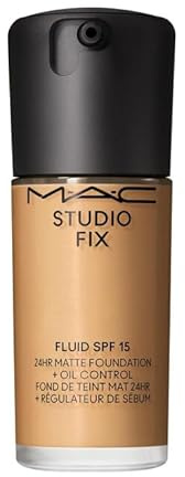 MAC Studio Fix Fluid SPF 15 24HR Matte Foundation + Oil Control No.NC38 (30 ml)