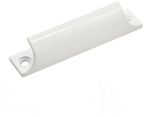 1 manija for puerta, ventana, cajón, gabinete, accesorios de herrajes for muebles.(White)