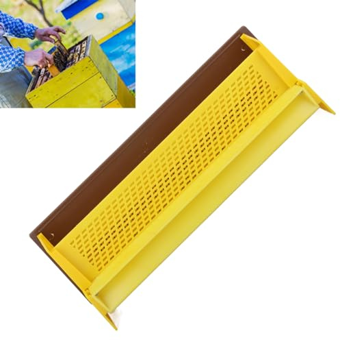 Zerodis Fournitures pour Insectes Piège à Pollen Outil de Collecte de Pollen d'abeille Durable Facile à Utiliser pour Les Apiculteurs Collectant Efficacement Le d'abeille Multifonction en Plastique