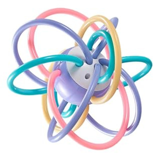 BEALIFE Pelota de desarrollo para bebés de 0 a 3 meses, juguete para la dentición, mordedor para bebés y niños pequeños, sonajero, mordedor, pelotas suaves premium para recién nacidos, mordedores