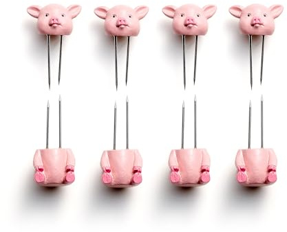 Outset Corn Holders, Piglet Design, Set of 8