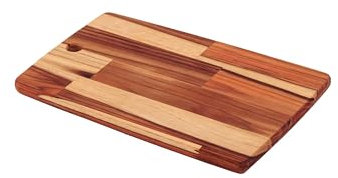 Tramontina Tagliere in Legno di Teak per Presentazione e Taglio, 34 x 23 cm, Kitchen FSC®