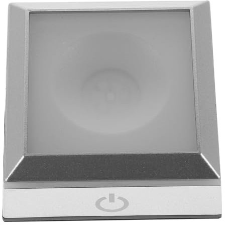 Generico 1 Set Piramide di luce di cristallo Piatto luci da tavolo a batteria led light for bedroom lampade da camera incantevole arredamento chiaro ornamento luminoso a forma di piramide