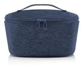 reisenthel coolerbag S Pocket Twist Navy – kylväska med ovansida av återvunna PET-flaskor – perfekt för lunch på språng