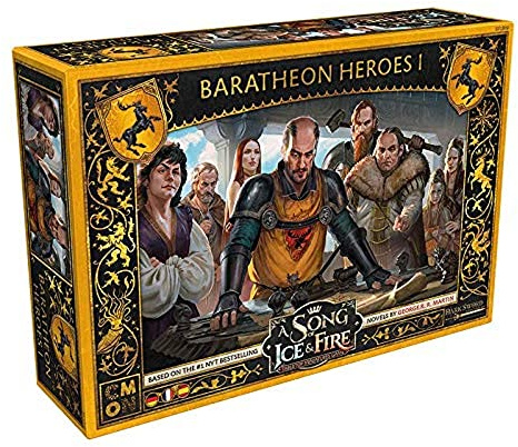 CMON, A Song of Ice & Fire – Helden von Haus Baratheon I, Erweiterung, Tabletop, 2 Spieler, Ab 14+ Jahren, 45+ Minuten, Deutsch, Mehrsprachig