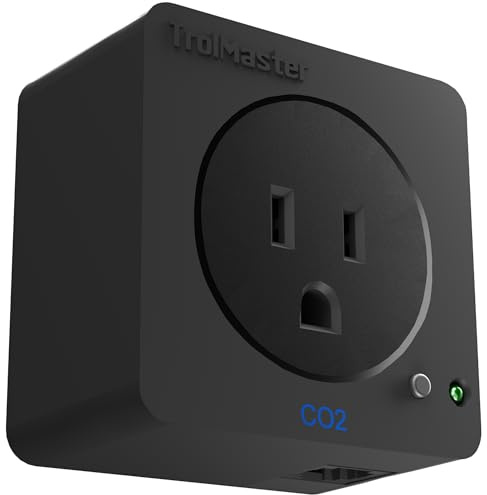 TrolMaster Hydro X DSC-1 CO2 Device Station CO2 Control Relay with Cable Set. Turns CO2 Generation Systems on or Off. 110V Power.