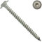 Tellerkopf-Holzbauschrauben mit Innensechsrund (TX) - 5 x 50/30 mm - 50 Stück - mit Schneidkerbe - CUT-Spitze - TEILGEWINDE - rostfreier Edelstahl A2 V2A - Tellerkopfschrauben - ETA - SC9250