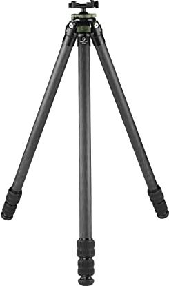 Sunwayfoto T2830CS 57 tum kolfiberstativ för jakt med 36 mm inverterat kulhuvud, 28 mm rör, 3-sektioner