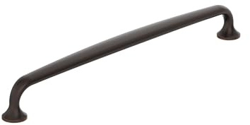 Amerock Renown 7-9/16 inch (192mm) Center-to-Center Oil-Rubbed Bronze Cabinet Pull, BP36986ORB