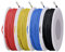 MKBKLLJY 20 Gauge Litzendraht 300V PVC Elektrischer Draht 20AWG Isolierung Verzinnter beschichteter Kupferdraht Anschlussdraht 4Farben (Rot/Gelb/Blau/Schwarz) 5m/16,4ft pro Drahtsortiment für DIY