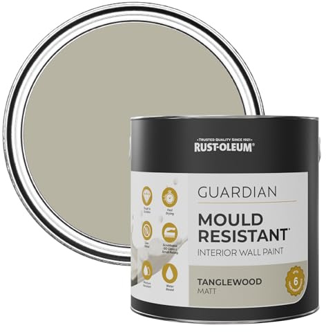 Rust-Oleum Brown Guardian Mould Resistant Wall Paint - Tanglewood 2.5L