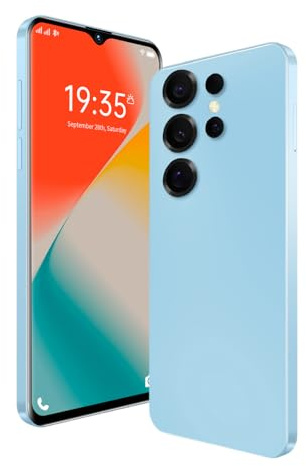 FOXIONO Teléfono Desbloqueado, Pantalla HD de 6,52 Pulgadas, 4GRAM + 64GROM / TF256GB, 4G LTE FDD, cámara de 5MP + 13MP, 4000mah, Chip de Alta Velocidad de 8 núcleos (8, Purple)