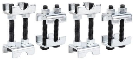 Glomora 4 Sets 2 Way Adjustable Spring Spacer 1in to 2in Lift Or Lowering Height Coil Spring Compressor for Truck Car