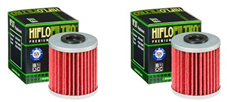 quantité 2 – filtre à huile Moto Hiflo Hf207