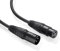 Rtinle Cavo XLR Bilanciato per Microfono Professionale, Maschio a Femmina (30 CM)
