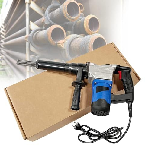 Marteau à aiguilles Pistolet de dérouillage à aiguille électrique 1100 W Détartreur à aiguille électrique portatif, pistolet de détartrage pneumatique Pistolet de dérouillage à aiguille Nett