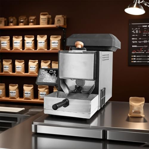 200g Hemmakaffebönrostare | Kafferostare Med Trebladsfläkt Och Fristående Bönkylare, Lämplig För Hemmabaristor, Kaffeentusiaster, Kaffenybörjare, Små Kaféägare/Rostare