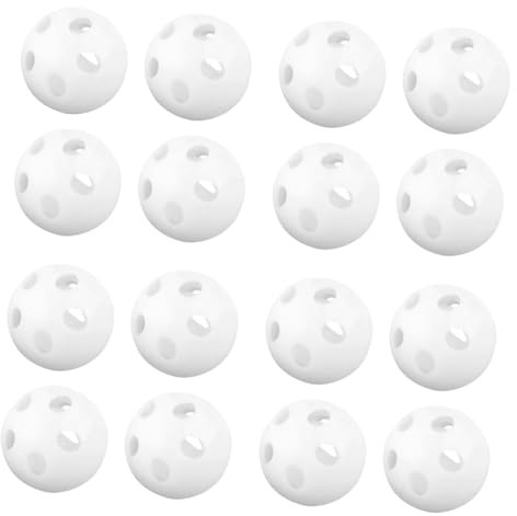 ifundom 80 Pièces Boules de Grelot Blanches pour Jouets Garçon Fille Inserts Plastique pour Hochet Compatible avec Jouets Activité et Peluches Stimulation Sensorielle et Réparation DIY