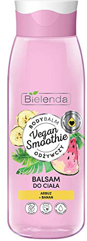 VEGAN SMOOTHIE Lozione per il corpo anguria e banana, 400 ml