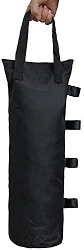 YFCTLM Pavillongewichte Aufbewahrungstasche Beutel Black Outdoor Garten Gewicht Shelter Baldachin Sunshade Fixierzelt Bein Sand Tasche Halter