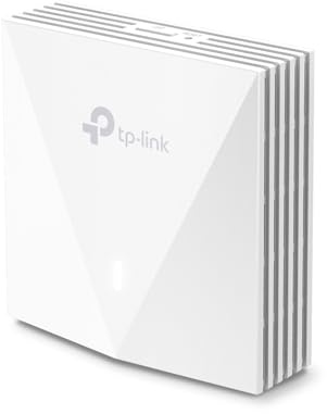 TP-Link Omada EAP650-Wall Point d'accès WiFi 6 AX3000 Murale, 1 Port Ethernet Gigabit, Support PoE 802.3af/at, Itinérance Transparente, Omada Mesh