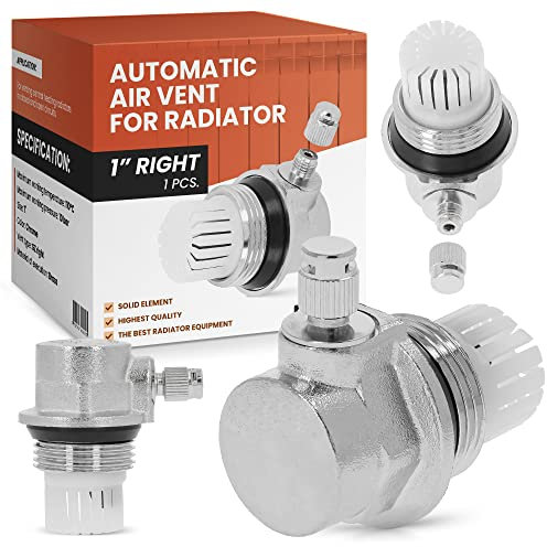 Valvola di Sfiato Per Radiatore 1/2 Destra Ottone Universale Automatica Valvola di Scarico Dell'aria Valvola di Sfogo Valvola di Spurgo Sistemi di Riscaldamento