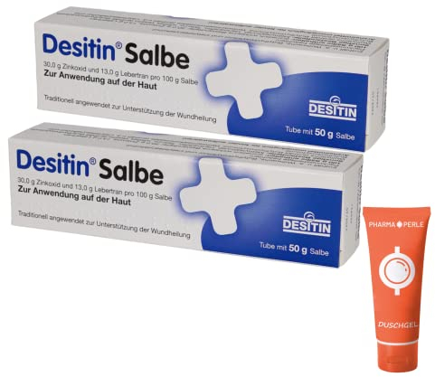 Desitin Salbe zur Unterstützung der Wundheilung I 2x 50g Sparset I plus PharmaPerle giveaway