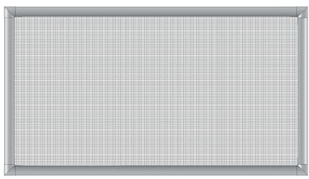 APANA Lichtschachtabdeckung 80x150 cm – begehbare Kellerschachtabdeckung als Selbstbausatz – Insektenschutzgitter mit Aluminiumrahmen & Edelstahlgewebe – wetterfest & langlebig – Silber