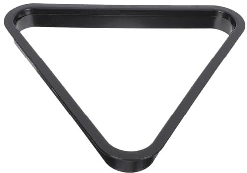 HOOTNEE Billard Dreieck Ständer Kunststoff Stabiler Kleiner Billardhalter Für 32mm Kugeln Billardtischzubehör Für Hobby Und Club