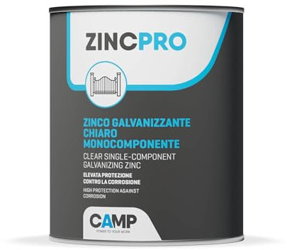 Camp 1035 001 Zinc Pro líquido, zinc galvanizado, protector, antioxidante, 1 litro