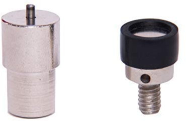 GETMORE Parts Werkzeug M6, Hohlnietwerkzeug Einzelkopf, Presswerkzeug passend für Ösen-, Hebel- und Spindel-, Federschlag-, Nietpresse (M6) für Einzelkopf-Hohlnieten - 6 mm