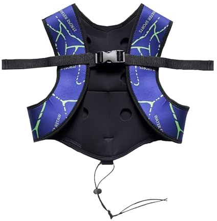 LOVIVER Gilet con Pesi da Immersione Gilet Leggero Regolabile per Snorkeling Gilet in Neoprene Gilet con Pesi da per Attrezzatura Subacquea, XL